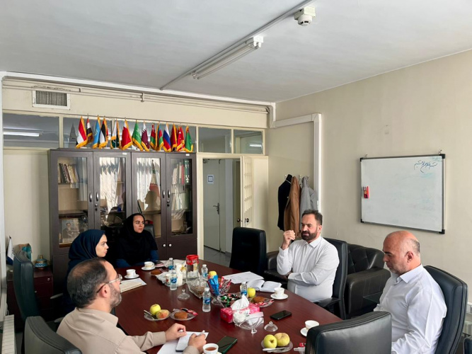 Scientific and International Cooperation Office of the University of Applied Science and Technology Meets with Al-Mustafa International University Representative.