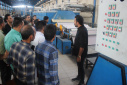 بازدید دانشجویان دانشگاه جامع علمی کاربردی استان خراسان جنوبی از کارخانه آذین چرم خاوران