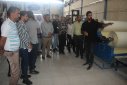 بازدید دانشجویان دانشگاه جامع علمی کاربردی استان خراسان جنوبی از کارخانه آذین چرم خاوران