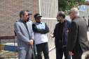 بازدید رئیس دانشگاه جامع علمی کاربردی از موکب دانشگاه در مسیر پیاده روی زائران حرم رضوی