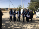 بازدید رئیس دانشگاه جامع علمی کاربردی از موکب دانشگاه در مسیر پیاده روی زائران حرم رضوی