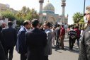 حضور مسئولان و کارکنان دانشگاه جامع علمی کاربردی در تجمع حمایت از مردم مظلوم فلسطین