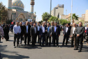 حضور مسئولان و کارکنان دانشگاه جامع علمی کاربردی در تجمع حمایت از مردم مظلوم فلسطین