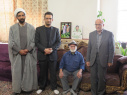 دیدار رئیس دانشگاه جامع علمی کاربردی استان کرمان با خانواده دانش آموخته شهید علی محمدی