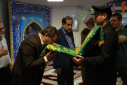 برگزاری آیین استقبال از پرچم متبرک ضریح مطهر حرم رضوی در دانشگاه جامع علمی کاربردی