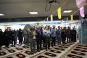 برگزاری آیین استقبال از پرچم متبرک ضریح مطهر حرم رضوی در دانشگاه جامع علمی کاربردی