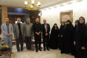 دیدار رئیس دانشگاه جامع علمی کاربردی خراسان استان رضوی با خانواده شهید چراغچی