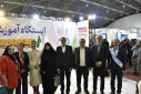 استقبال بازدیدکنندگان از غرفه دانشگاه جامع علمی کاربردی در پانزدهمین نمایشگاه بین‌المللی گردشگری، صنایع دستی و هتلداری