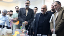 بازدید استاندار خوزستان از غرفه دانشگاه جامع علمی‌کاربردی در نمایشگاه دستاوردهای پژوهش و فناوری استان