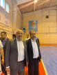 حضور مدرس دانشگاه جامع علمی کاربردی به عنوان سرمربی تیم فوتسال کارگران در دیدار با تیم پیشکسوتان ایران با حضور رئیس جمهور