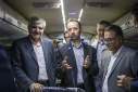 بازدید مدیران سازمان برنامه و بودجه کشور و رییس دانشگاه جامع علمی کاربردی از مراکز آموزش علمی کاربردی