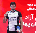 قهرمانی دانشجوی دانشگاه جامع علمی کاربردی در مسابقات کشتی آزاد بین المللی جهان پهلوان تختی