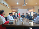 دیدار رئیس دانشگاه جامع علمی کاربردی ایلام با مدیرعامل هلال احمر استان