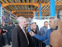 بازدید رئیس دانشگاه جامع علمی کاربردی کشور از موکب دانشگاه در شهر ایلام
