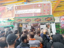 بازدید رئیس دانشگاه جامع علمی کاربردی کشور از موکب دانشگاه در شهر ایلام