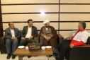 نشست رییس دانشگاه جامع علمی‌کاربردی چهارمحال و بختیاری و سرپرست جمعیت هلال احمر استان