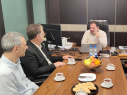بازدید رییس دانشگاه جامع علمی مازندران از خط تولید شرکت فولادین ذوب آمل