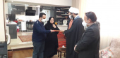 رئیس دانشگاه جامع علمی کاربردی واحد استان فارس با خانواده شهید نادر کهوا دیدار کرد