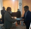 مسئولان دانشگاه جامع علمی کاربردی واحد استان فارس با خانواده شهید خسرو زارع مؤیدی دیدار کردند