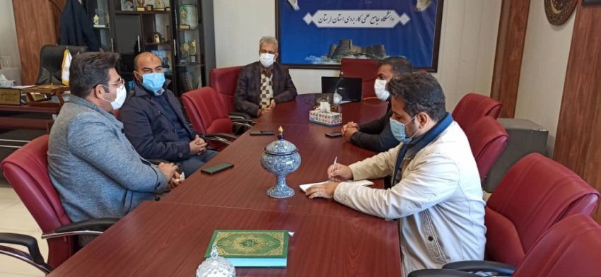 دیدار رئیس دانشگاه جامع علمی کاربردی استان لرستان با نایب رئیس شورای اسلامی شهر خرمآباد