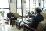 بازدید رئیس دانشگاه جامع علمی کاربردی کشور از دانشگاه صدا و سیما