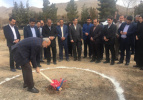 کلنگ احداث ساختمان جدید دانشگاه علمی کاربردی استان چهارمحال و بختیاری به زمین زده شد