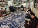 رئیس دانشگاه جامع علمی کاربردی با خانواده شهید حججی دیدار و گفتگو کرد