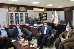 دیدار مدیرعامل شرکت توسعه نیشکر و صنایع جانبی با رئیس دانشگاه جامع علمی کاربردی استان خوزستان