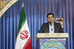 سخنرانی سرپرست استان لرستان پیش از خطبه های نماز جمعه شهر خرم آباد