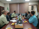 دیدار سرپرست دانشگاه جامع علمی کاربردی استان مرکزی با فرمانده نیروی انتظامی استان
