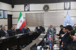 دیدار سرپرست دانشگاه جامع علمی کاربردی استان اردبیل با وزیر علوم، تحقیقات و فناوری