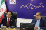 دیدار رییس دانشگاه جامع علمی کاربردی و رییس دانشگاه حسن الدین اندونزی