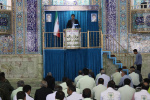 سخنرانی رییس دانشگاه جامع علمی کاربردی استان چهارمحال و بختیاری پیش از خطبه های نماز جمعه شهرکرد