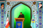 سخنرانی رییس دانشگاه جامع علمی کاربردی مازندران پیش از خطبه های نماز جمعه شهر ساری