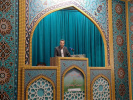 سخنرانی رییس دانشگاه جامع علمی کاربردی استان کرمانشاه پیش از خطبه های نماز جمعه شهر کرمانشاه