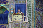 سخنرانی رییس دانشگاه جامع علمی کاربردی استان کرمان پیش از خطبه های نماز جمعه کرمان