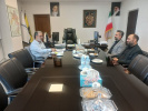 نشست سرپرست دانشگاه جامع علمی کاربردی استان البرز با سرپرست سازمان حمل و نقل ریلی شهرداری کرج