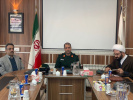 برگزاری مراسم گرامیداشت حماسه نهم دی و سالروز شهادت سردار سلیمانی در دانشگاه جامع علمی کاربردی استان کردستان