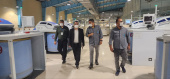 بازدید رئیس دانشگاه جامع علمی کاربردی قم از شرکت تولیدی صنایع نساجی تاراریس