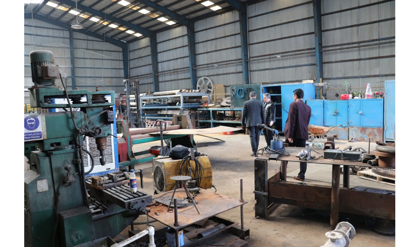 بازدید رئیس دانشگاه جامع علمی‌کاربردی گلستان از کارخانه گلستان کاغذ پرشیا