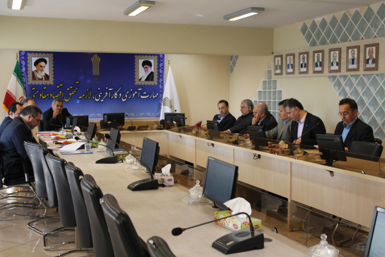 برگزاری اولین جلسه شورای صلاحیت حرفه ای دانشگاه جامع علمی کاربردی